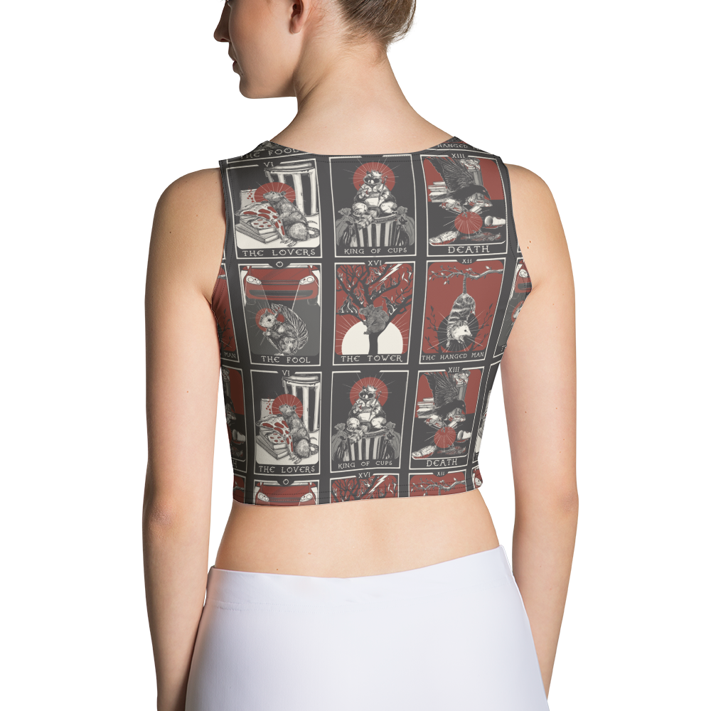 Trash Tarot Crop Top