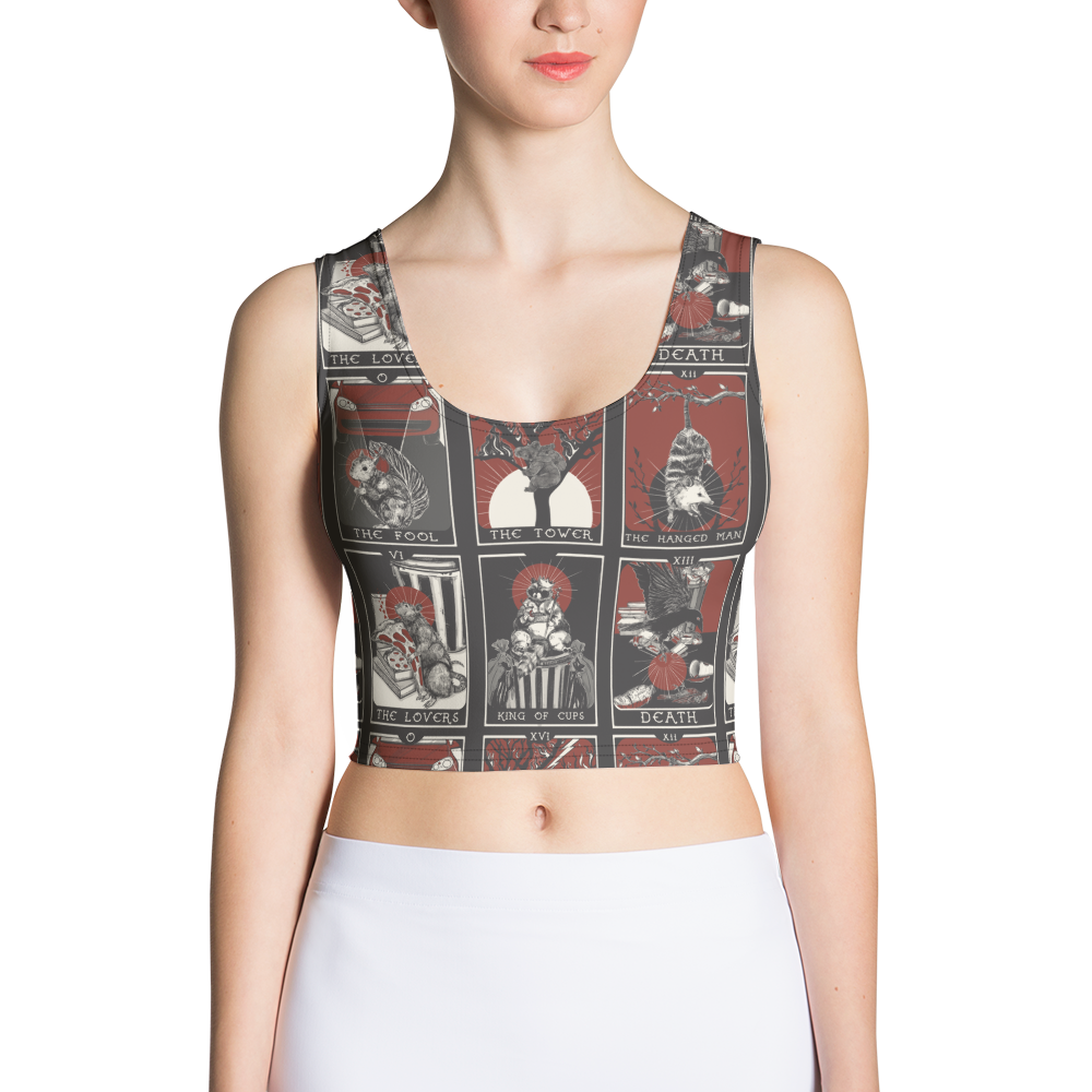 Trash Tarot Crop Top