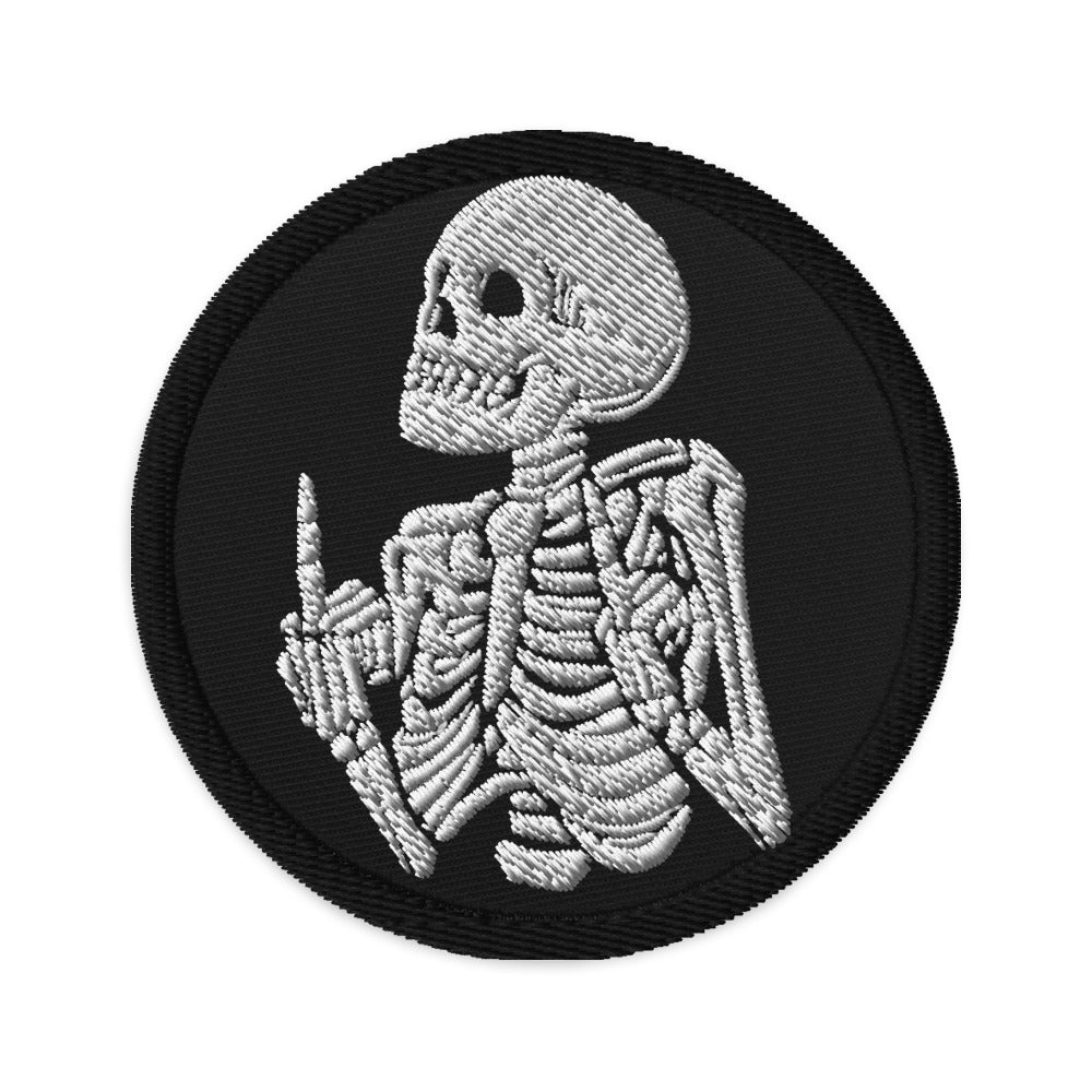 THe FINGER Embroidered patch