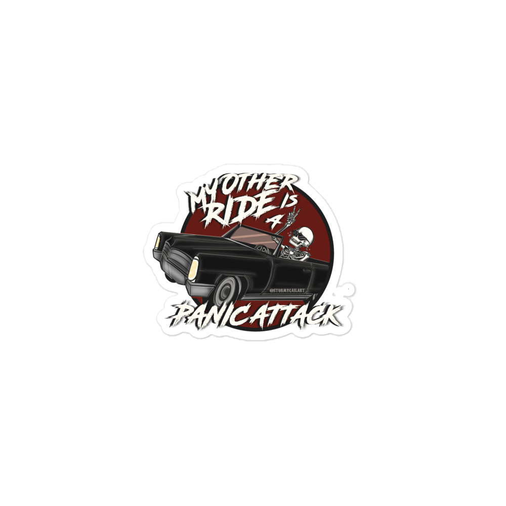 Ride That Panic sticker