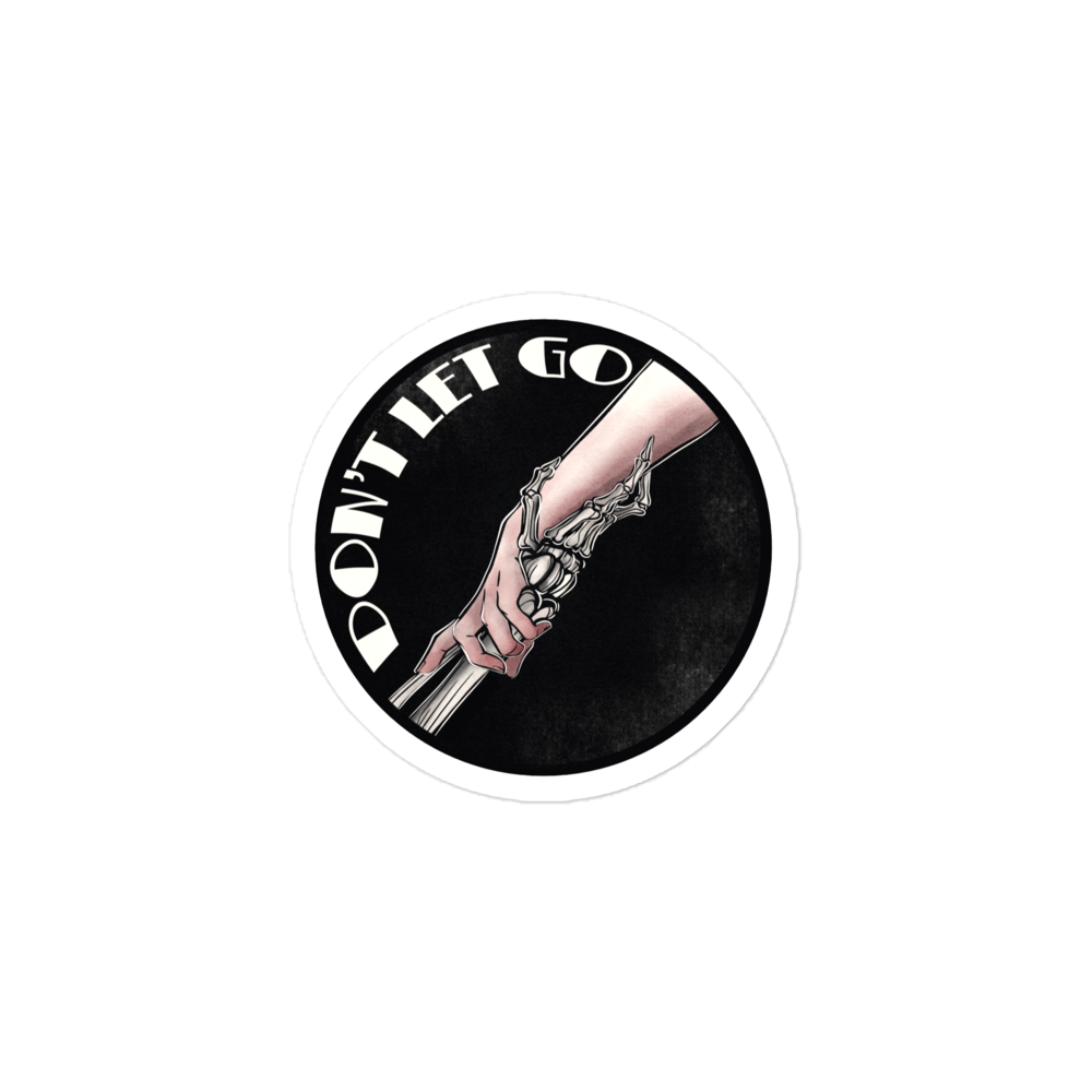 Don’t let go sticker (1/3)