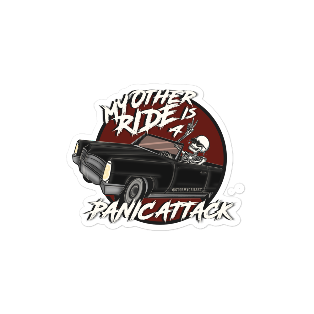 Ride That Panic sticker