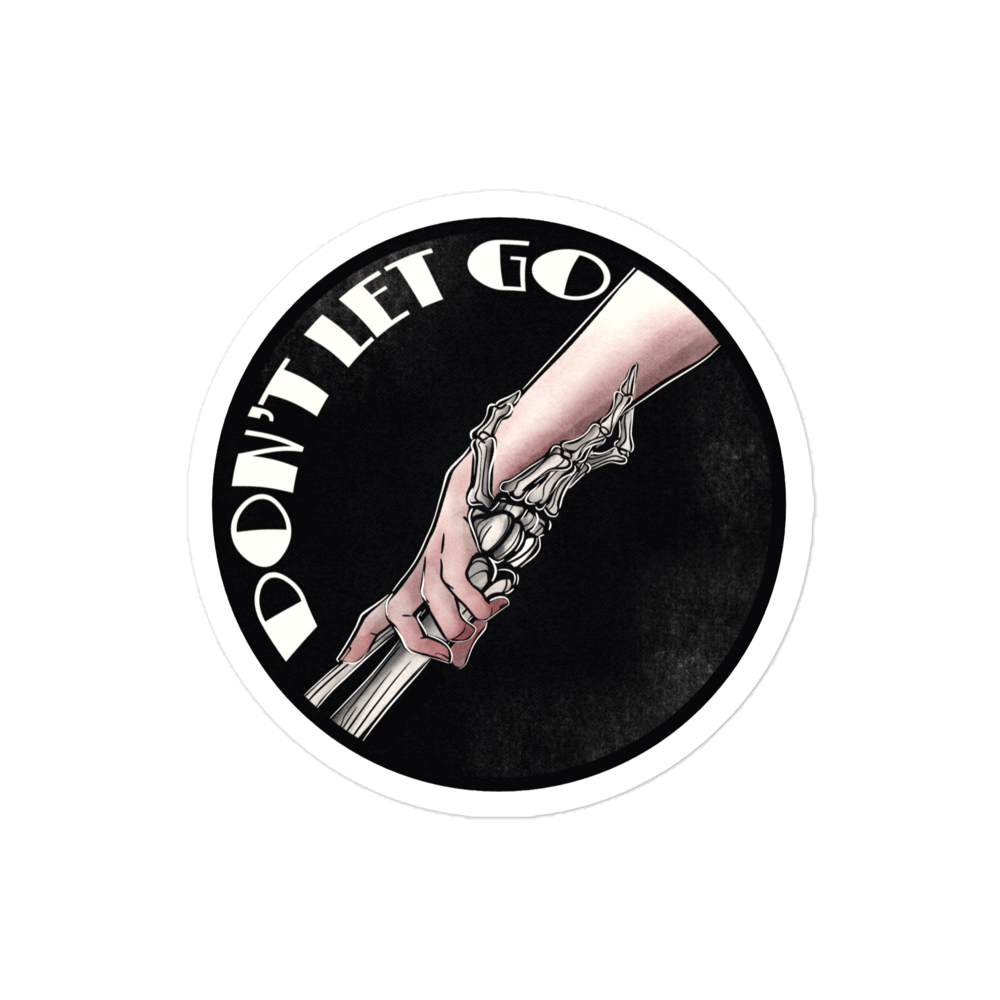 Don’t let go sticker (1/3)