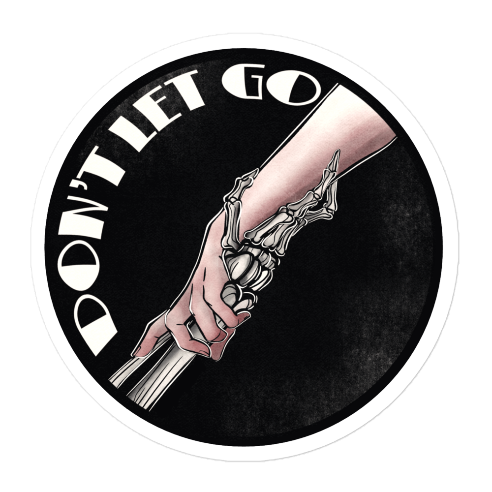 Don’t let go sticker (1/3)