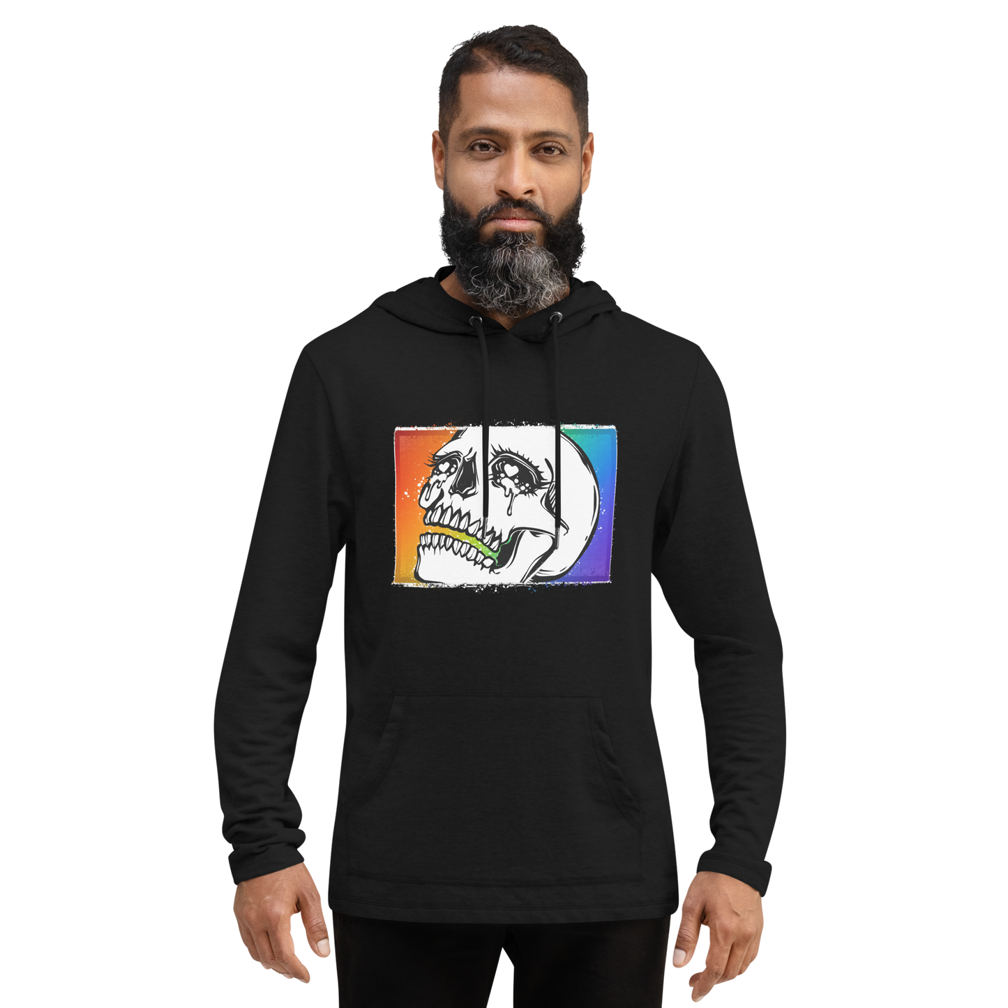 Crybaby Pride Flag Unisex Lightweight Hoodie