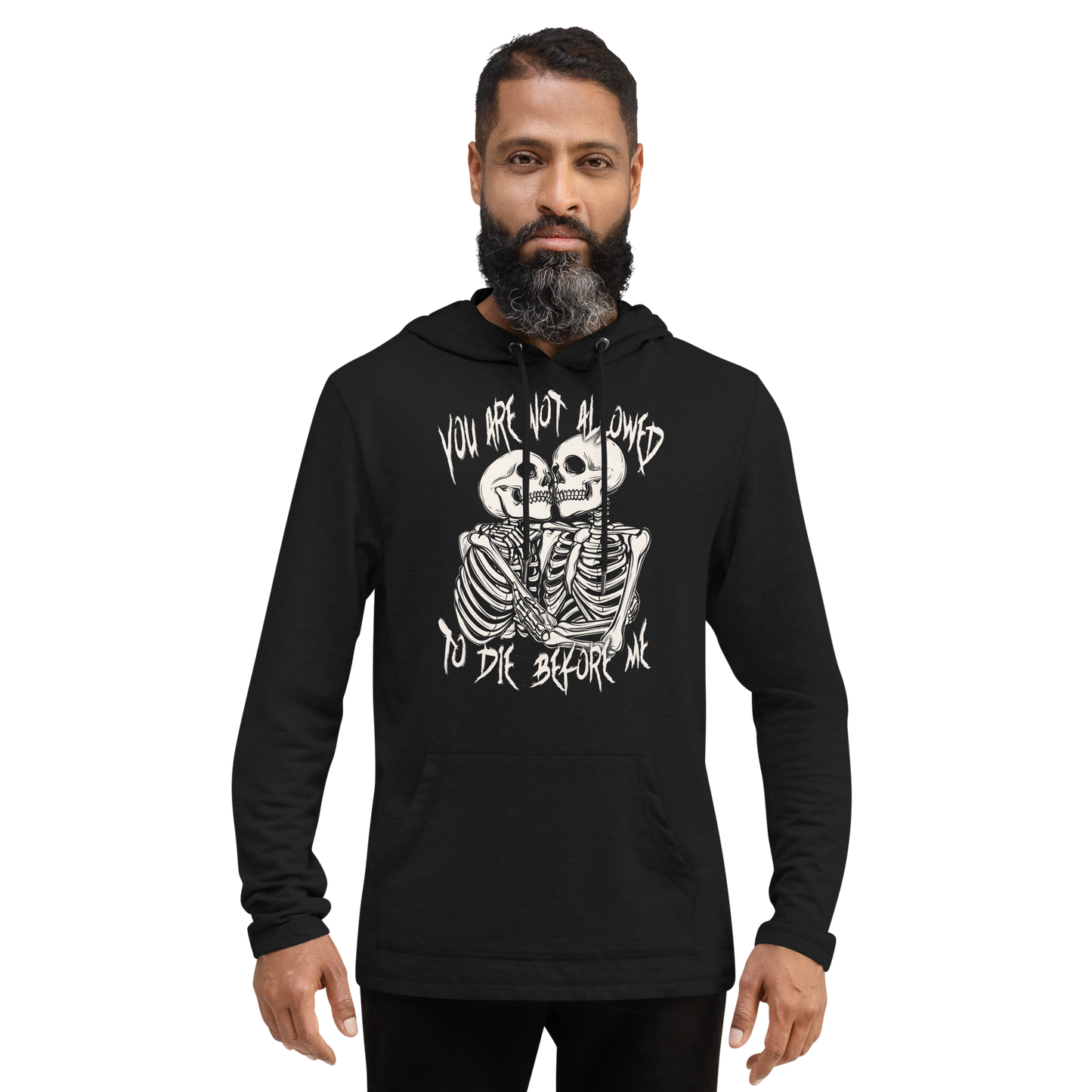 No Dying Before Me Unisex Lightweight Hoodie