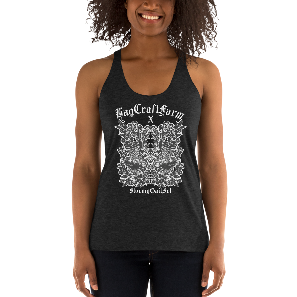 Hagcraft Swamp Witch “Women's cut” Racerback Tank