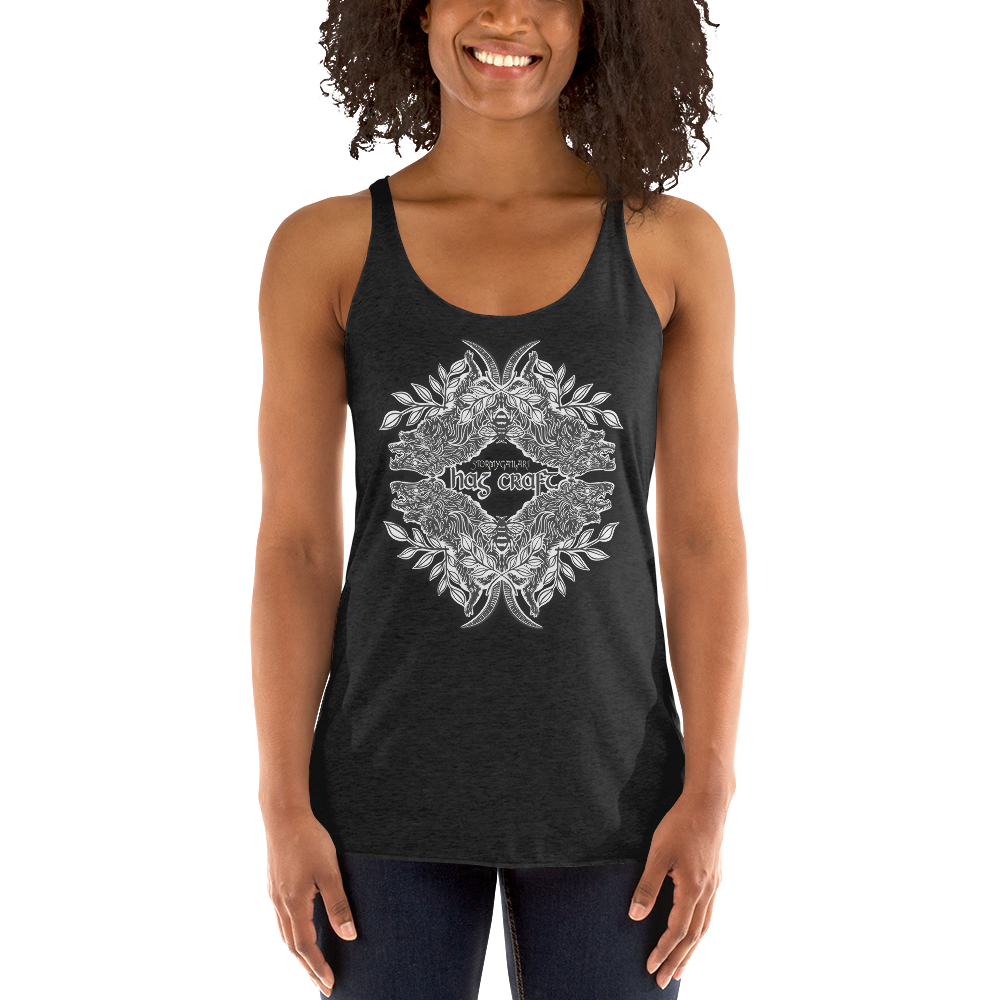 Hagcraft Swamp Possum “Women's cut” Racerback Tank